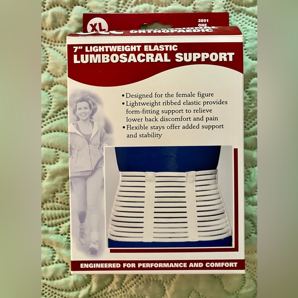 OTC Professional Orthopaedic Lumbosacral Support for Women Size XL